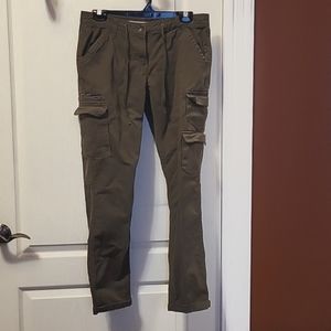 Joe Fresh olive green cargo pants
